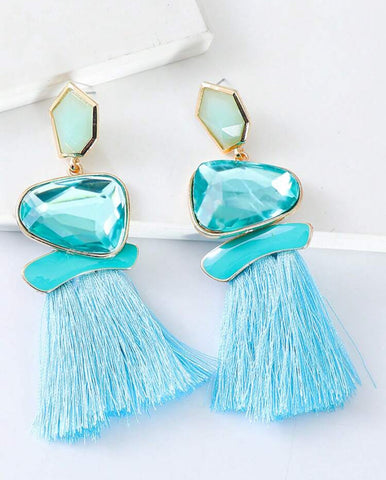 GLAM - Turquoise Please Earrings