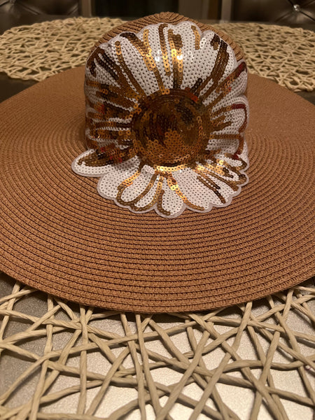 GLAM - Glitz & SunFlower Brim