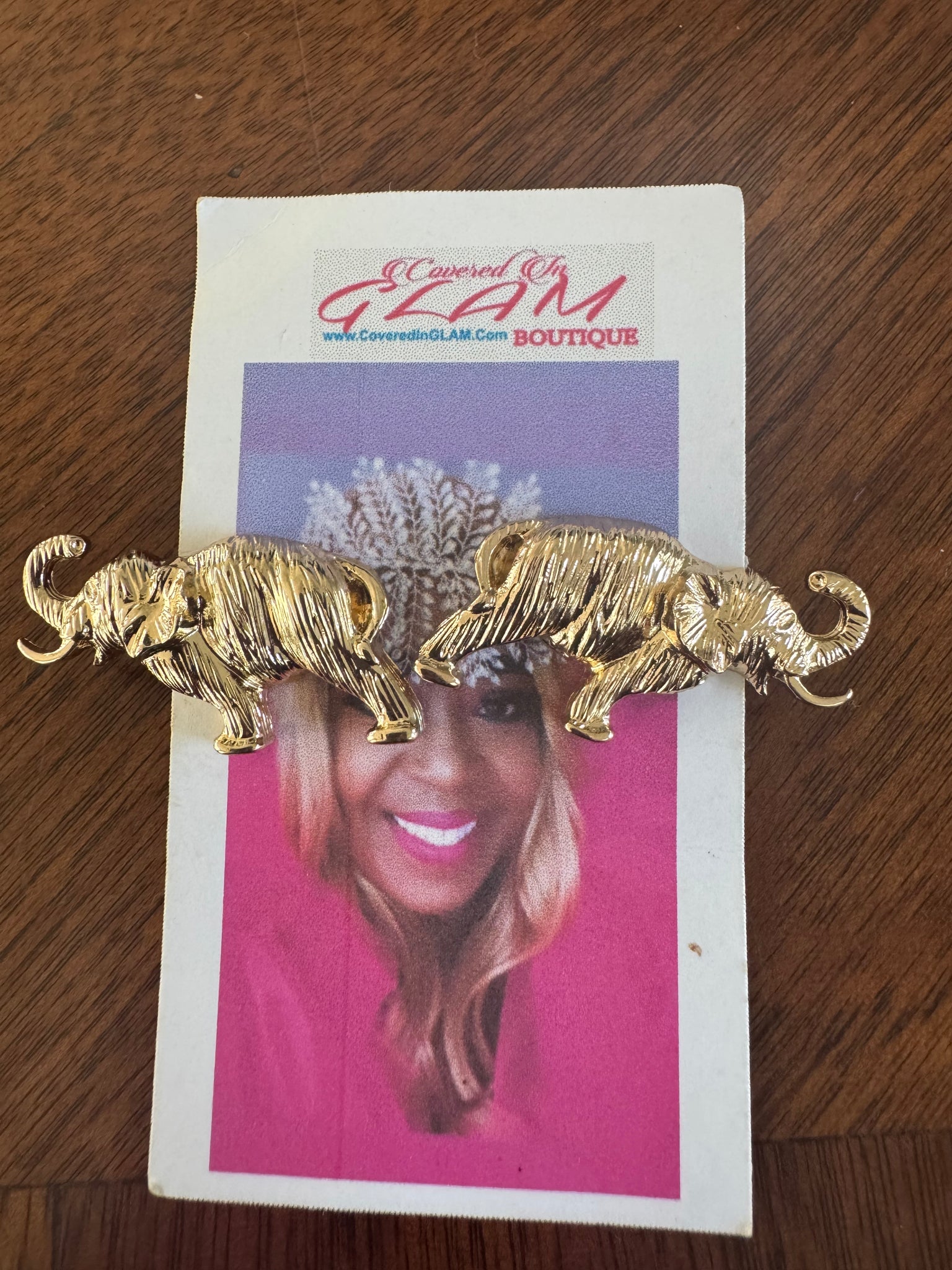 GLAM - Elephant Trunk Earrings